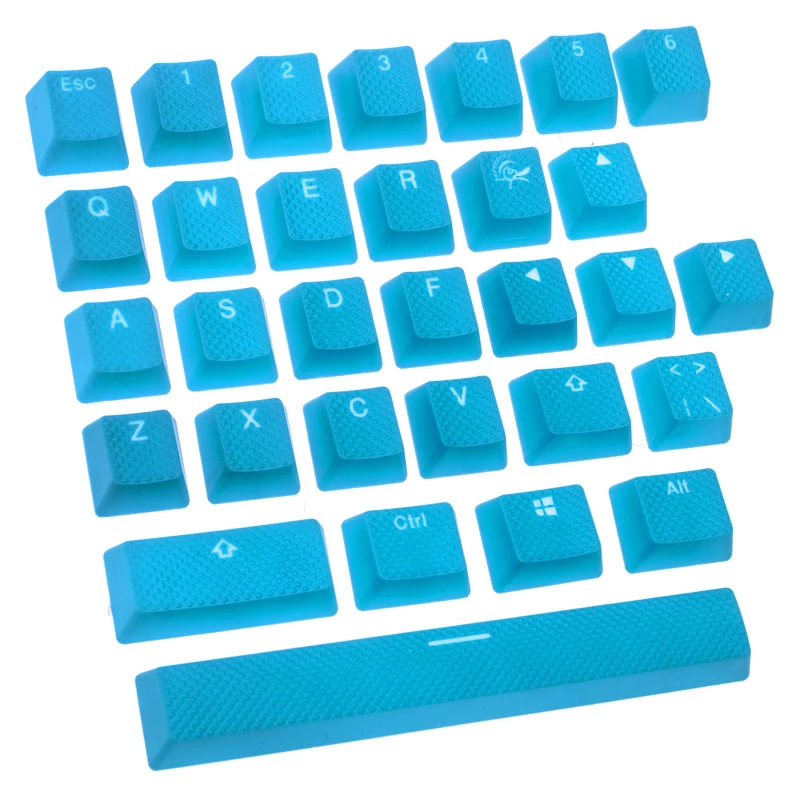 Conjunto de teclas de borracha azuis Ducky DKSA31-USRDBNNO1