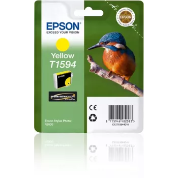 Tinteiro EPSON T1594 1 x 17 ml Ultrachrome Hi-Gloss2 Amarelo
