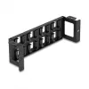 Patch panel DeLOCK 86517 preto metal plástico montagem na parede