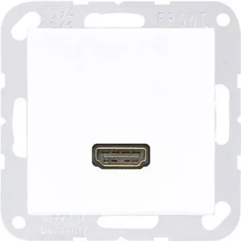 Módulo HDMI Jung AS 500, A 500, A creation, A plus branco alpino MAA1112WW (MAA1112WW)