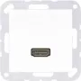 Módulo HDMI Jung AS 500, A 500, A creation, A plus branco alpino MAA1112WW (MAA1112WW)