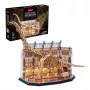 Puzzle 3D LED Dante CubicFun NatMus Brachiosaurus 05447 – modelo educativo de montagem com luz LED