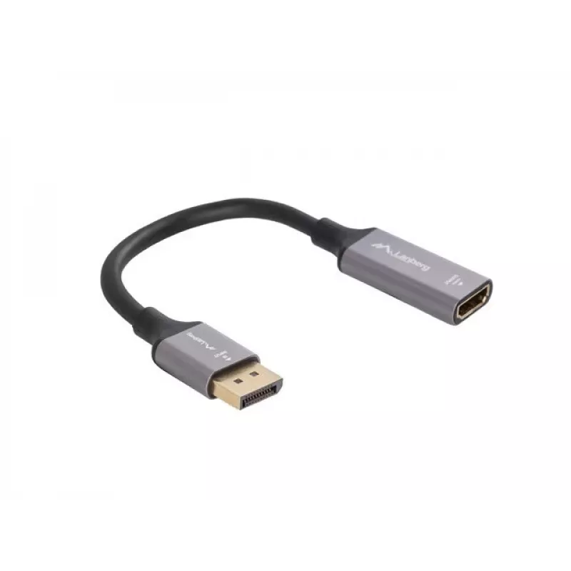 Adaptador de cabo de vídeo Lanberg AD-DP-HD-04 0,2 m DisplayPort HDMI