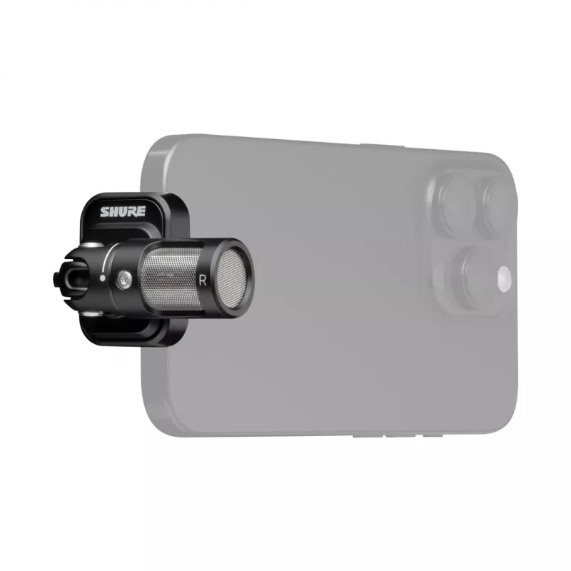 Shure MV88-USBC - Microfone estéreo com ligação USB-C
