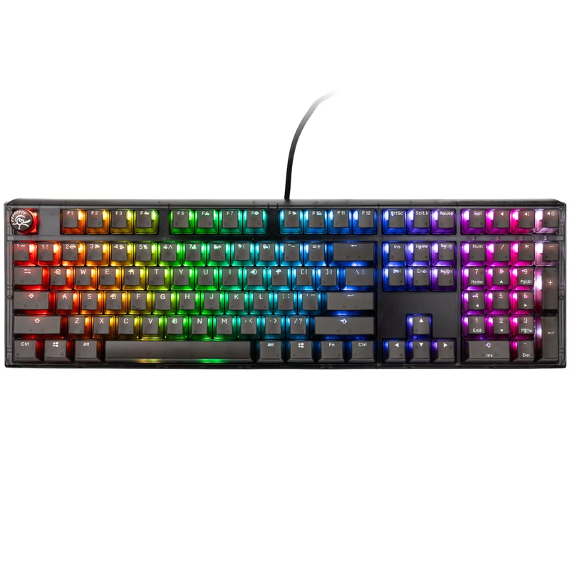 Teclado Ducky One 3 Aura Gaming USB QWERTY US International preto