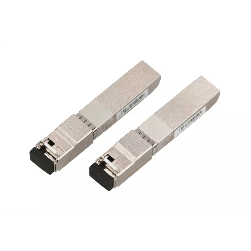 Módulo Extralink SFP+ 10G WDM, 10 Gbit/s, 1490/1550 nm, monomodo, 80 km, LC, par
