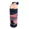 Caneca térmica Maestro MR-1634-D 400 ml Space, recipiente de bebida em aço inoxidável isolado