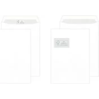 Envelope de envio MAILmedia B4 autoadesivo branco 100 g/m²