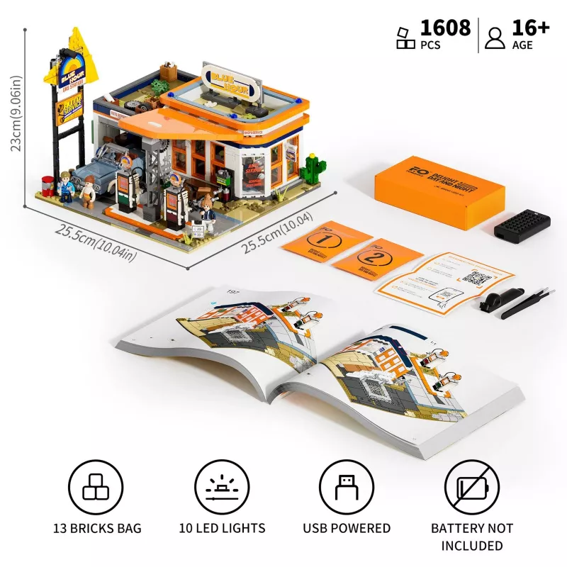 Posto de abastecimento, Brinquedo de construção