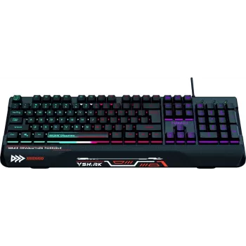 Teclado gaming mecânico de tamanho completo Rebeltec Full size game keyboard SHARK
