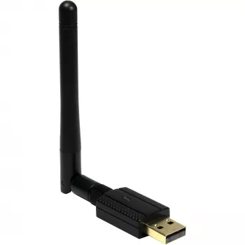 Adaptador USB Wi-Fi/Bluetooth INTER-TECH EP-119, Wi-Fi 5 (802.11ac) dual-band 600 Mbit/s