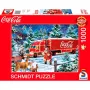 Puzzle Schmidt Spiele Coca Cola Christmas Truck 1000 peças