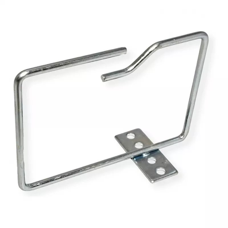 Passa-cabos ROLINE, 140x100 mm, metal, entrada de cabos frontal