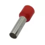 Terminal crimpado isolado 16mm²/5AWG para cabo, cobre, vermelho, 100 unid.