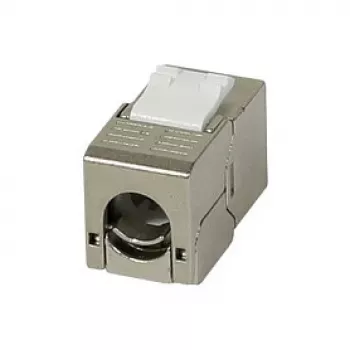 Módulo Keystone Synergy 21 conector fêmea TP RJ45 CAT6A 500MHz curto com fixação de cabo - cabo - digital/dados