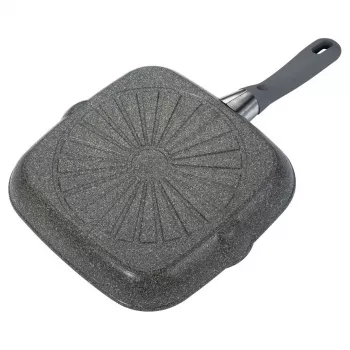 Frigideira de grelhar BALLARINI 75002-941-0 quadrada cinzenta 28 cm