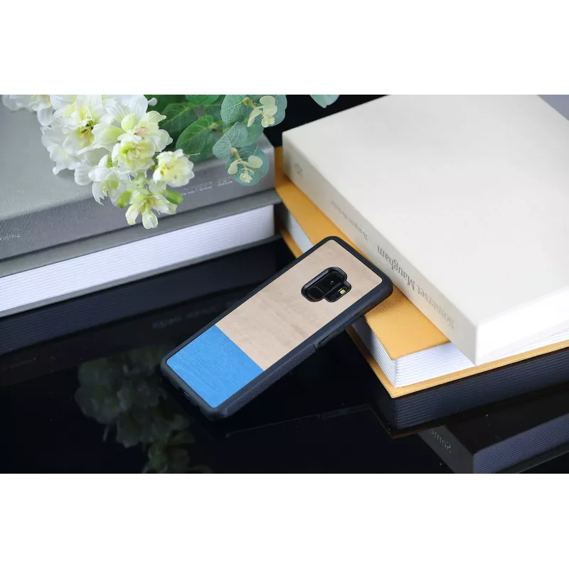 Capa para telemóvel Man and Wood para Samsung Galaxy S9 — preto pombo, cobertura traseira rígida protetora