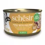 SCHESIR Atum com Frango em Gelatina - Alimento húmido para gatos - 85 g