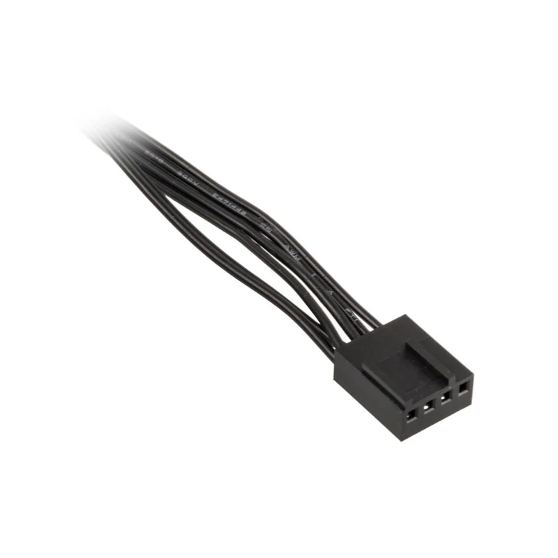 Cabo em Y para ventoinhas Kolink 1-para-4 PWM 35 cm, 4-Pin-PWM para 4×4-Pin-PWM + SATA