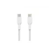 Belkin BOOST CHARGE - Cabo USB - 24 pin USB-C (M) para 24 pin USB-C (M) - USB 2.0 - 2 m - Branco