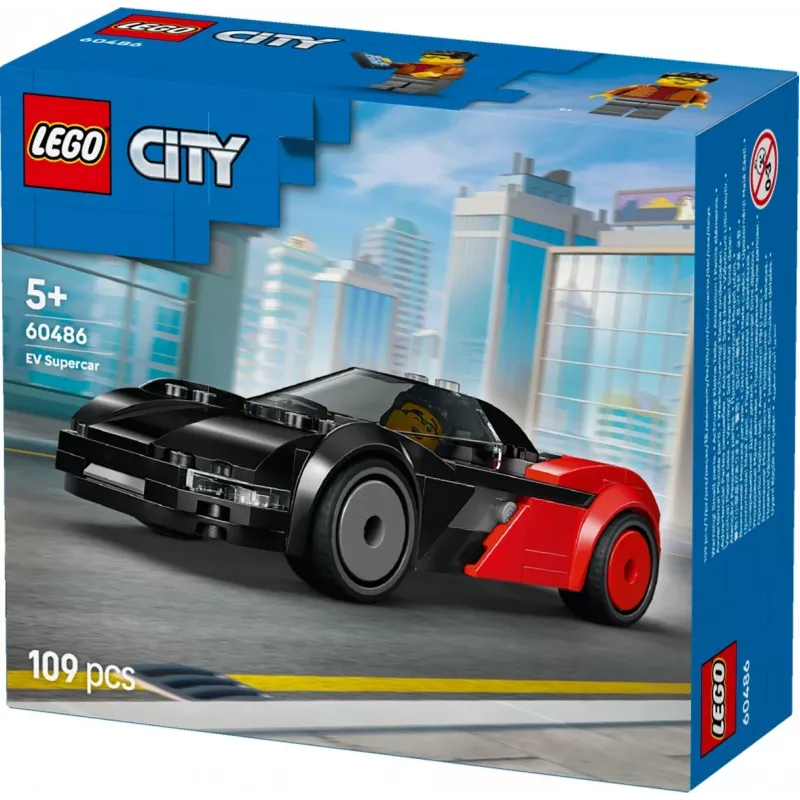 LEGO CITY 60486 Supercarro Elétrico