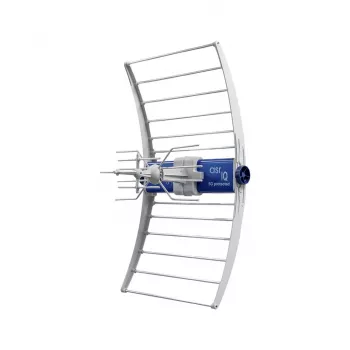 Antena de TV DVB‑T/T2 ASR IQ 5G 700 PROTECTED 2023 com fonte de alimentação ZZA‑7 da Telkom Telmor