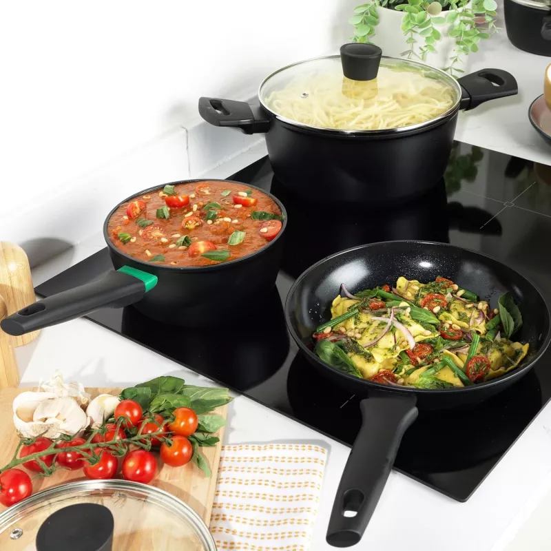 Frigideira Russell Hobbs RH03254EU7 24 cm com indicador de calor Thermocollar