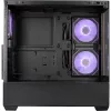 Cooler Master Elite 690 Caixa de PC, Midi-Tower, ATX, Vidro Temperado - 4 ventoinhas ARGB, Madeira, preto