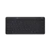 Teclado Trust Lyra universal RF Wireless + Bluetooth QWERTY US English preto