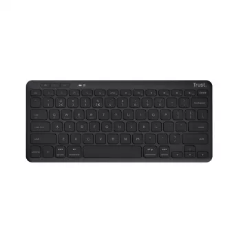 Teclado Trust Lyra universal RF Wireless + Bluetooth QWERTY US English preto