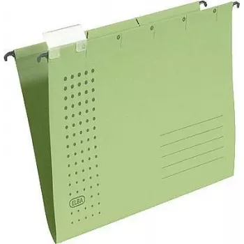 ELBA chic ULTIMATE - A4 - cartão - verde - vertical - 330 folhas - ferrão