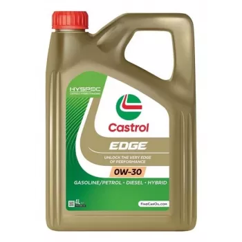 Óleo de motor Castrol EDGE 0W-30 Titanium 1 L — óleo de motor sintético, viscosidade 0W-30, frasco de 1 litro