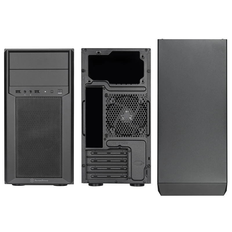Caixa Micro-ATX Silverstone SST-FA313-B (SST-FA313-B)