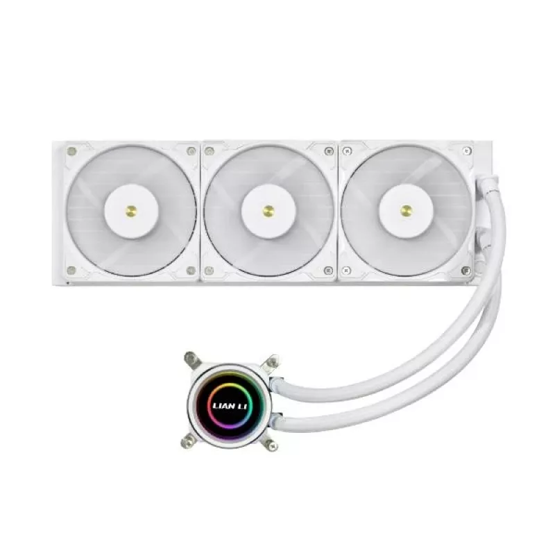 Refrigerador líquido all-in-one Lian Li Galahad II Trinity 12 cm branco