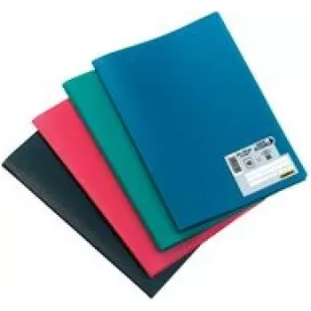 ELBA Memphis pasta de apresentação A4 com 80 bolsas, cores sortidas, 10 unid.