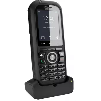Telefone DECT Snom M80 com visor de número de chamada preto