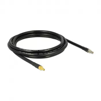 Cabo coaxial DeLOCK 13007 3 m SMA preto