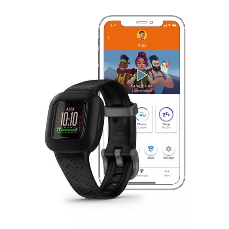 Garmin Vivofit Jr. 3 MIP monitor de atividade de pulso 1,4 cm (0,55 polegadas) preto