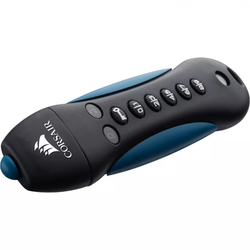CORSAIR Flash Padlock 3 128 GB pen drive USB 3.0 segura com teclado encriptação AES de hardware de 256 bits segura