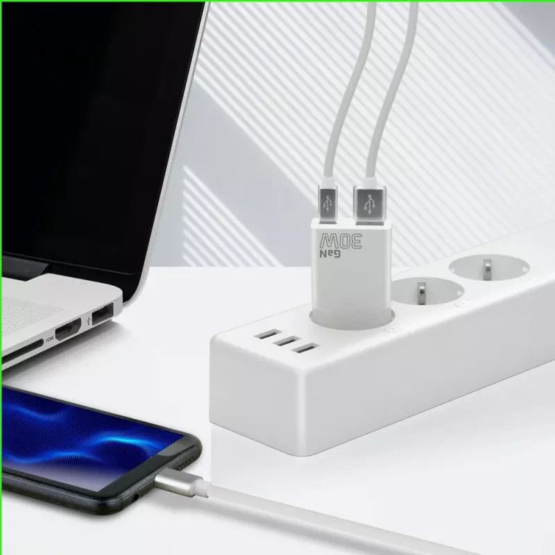 Carregador de parede USB universal everActive SC-380Q Super slim QC 3.0 – Quick Charge 3.0, design compacto