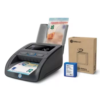 Detetor de notas falsas Safescan 155-S multimoeda preto