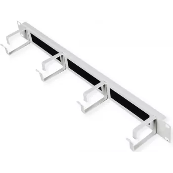 Patch panel de gestão de cabos ROLINE 26.21.0262 44×6 mm, cinzento