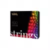 TWINKLY Strings 600 (TWS600STP-BEU) luzes inteligentes de árvore de Natal 600 LED RGB 48 m