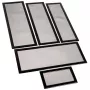 Conjunto de filtros de poeira Demciflex para Lian Li O11 Dynamic - preto/preto
