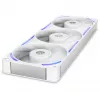 Ventoinha para caixa de computador NZXT F360X 120 mm branca, 360×30×120 mm