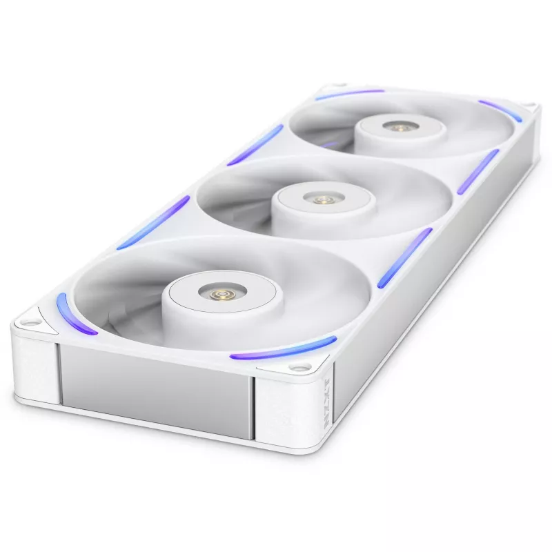 Ventoinha para caixa de computador NZXT F360X 120 mm branca, 360×30×120 mm