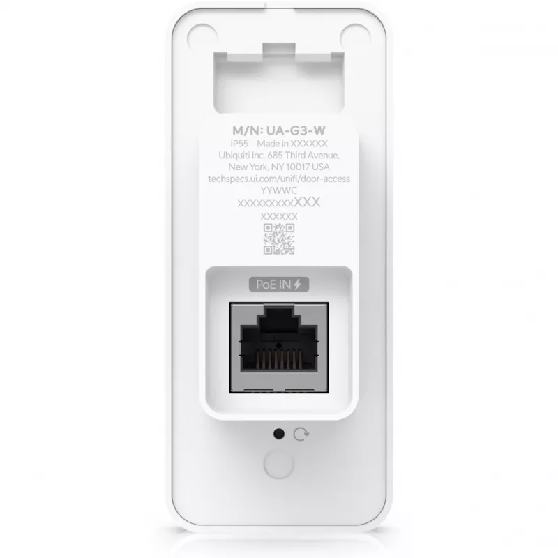 Sistema de controlo de acessos de segurança Ubiquiti G3 Starter-Kit cinzento branco