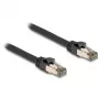 Cabo de rede Ethernet Delock 80244 preto
