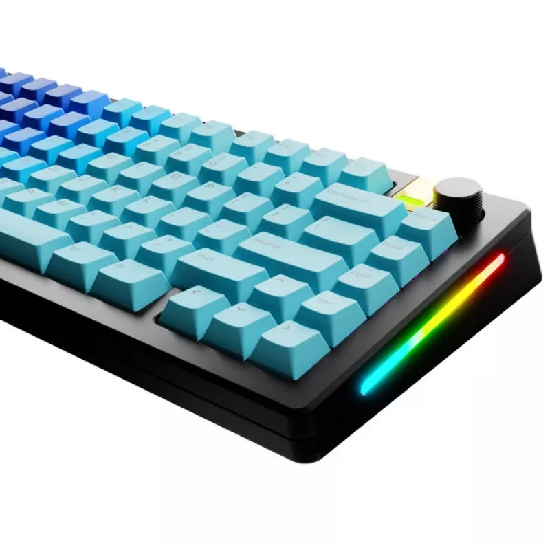 Teclas GLORIOUS PBT Dye-Sub Gradient GPBT OCN layout ANSI