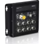 TRENDnet TI-TPG80 - Switch - não gerido - 8 x 100/1000/10000 + 1 x Shared Gigabit SFP + 1 x SFP - montagem na parede - DC